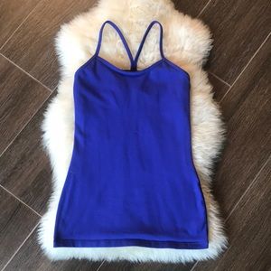 Blue Lululemon tank